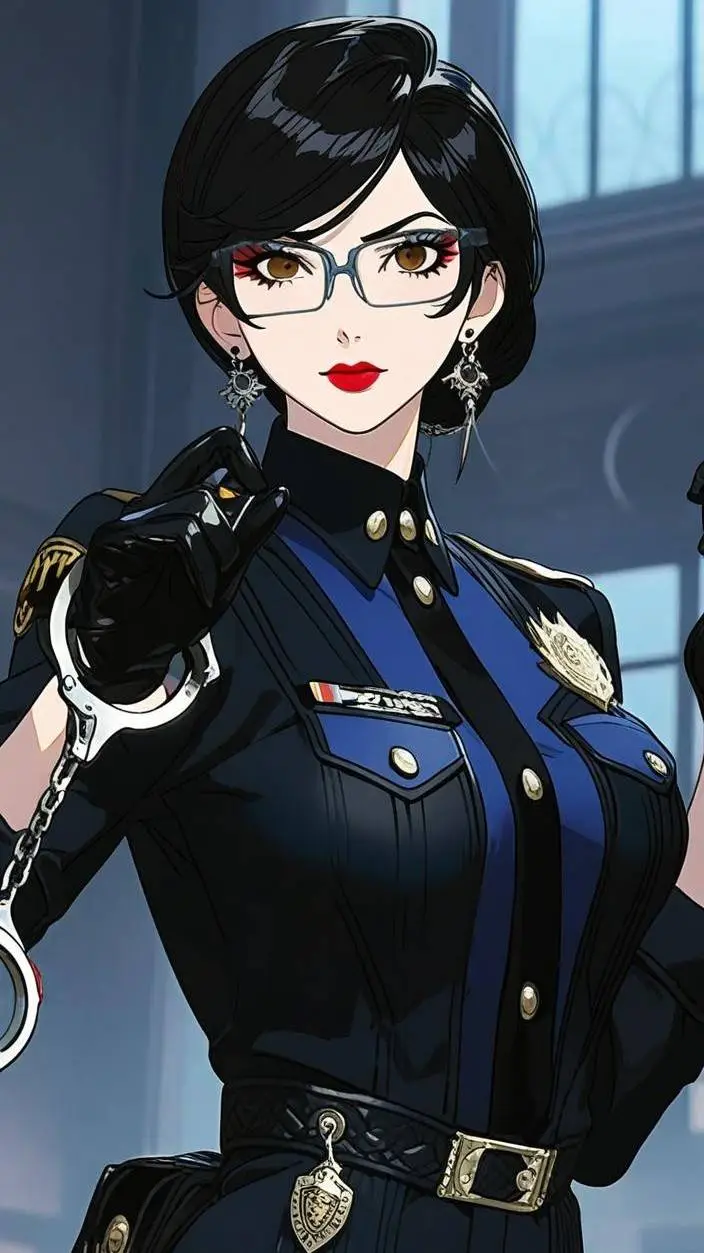 ai character: Bayonetta background