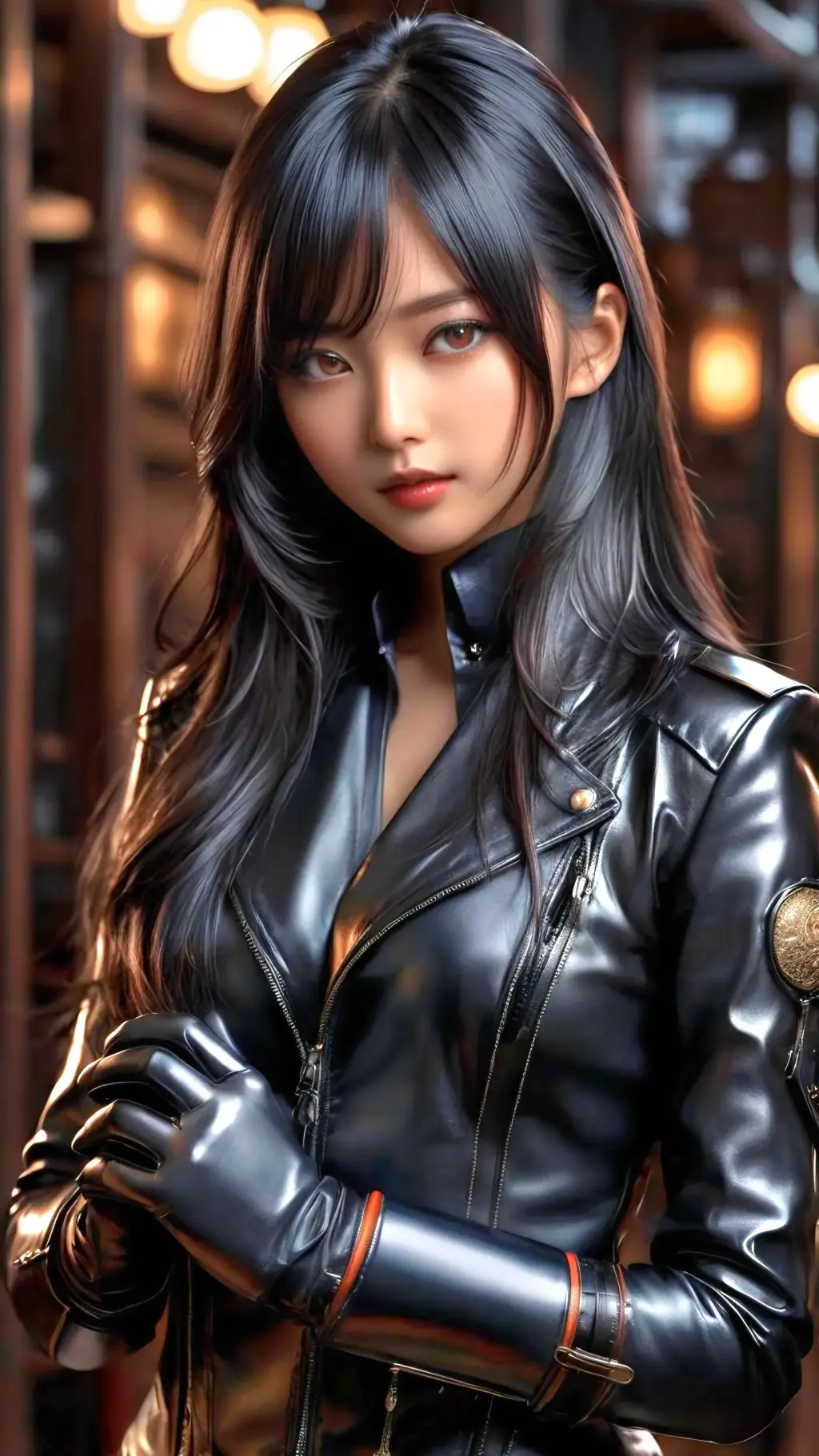 ai character: Ema Shimizu background