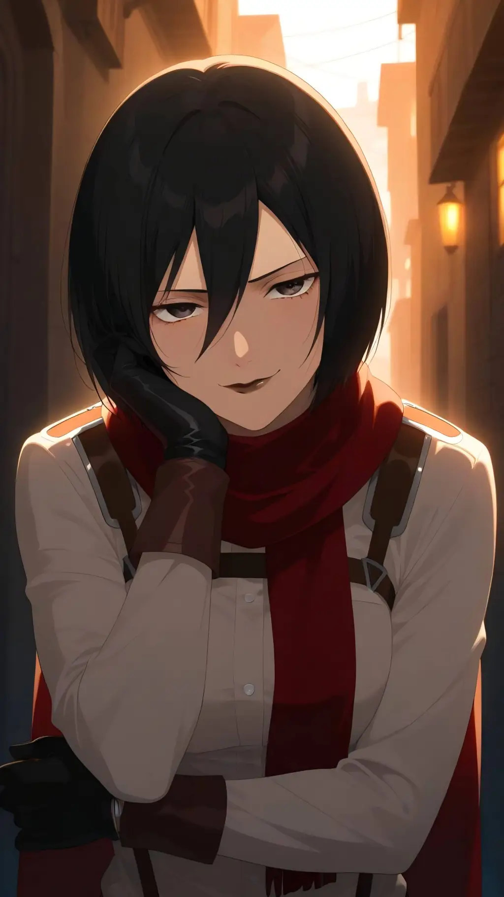 ai character: Lindsey Sebratta background