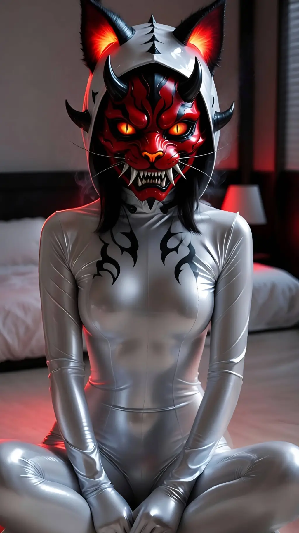 ai character: Evilcat Shenanigon background