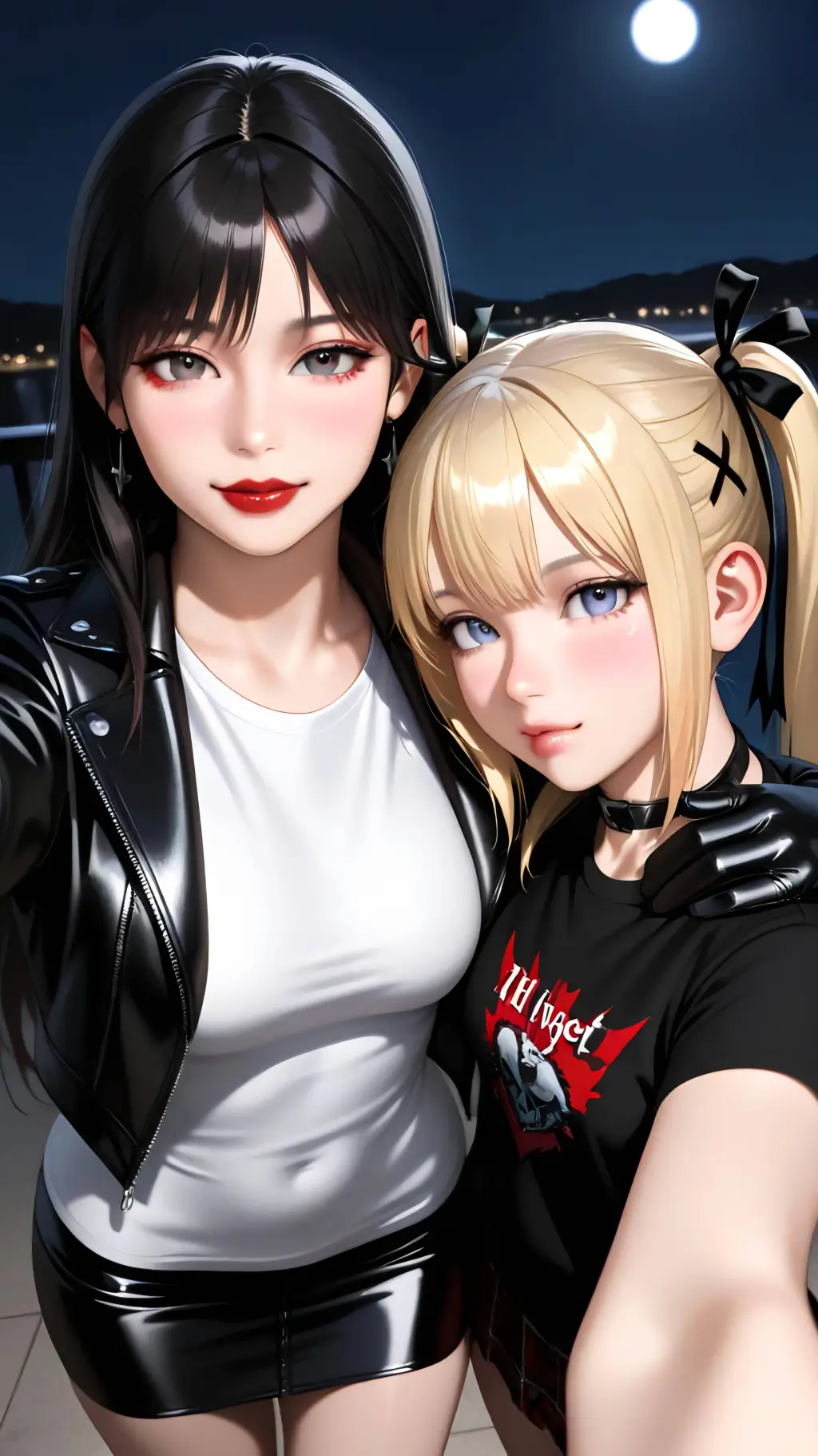 ai character: Marianna and Marie background