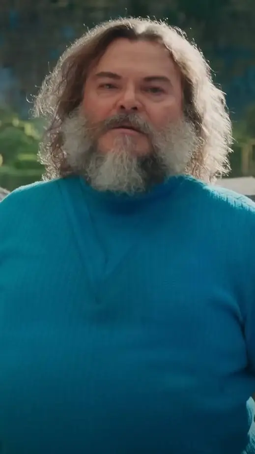 ai character: Jack black steve background