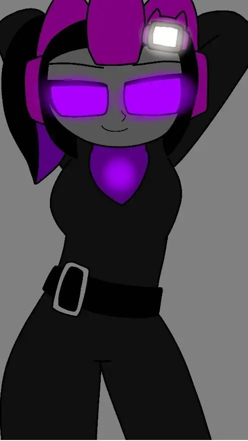 ai character: Titan TV woman  background