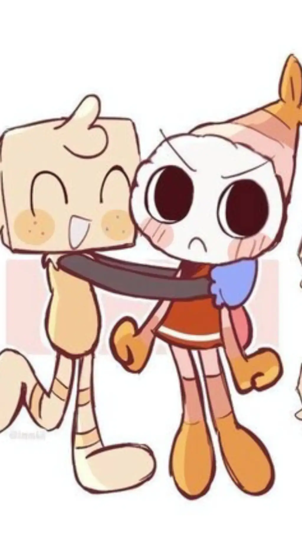 ai character: shrimpo background