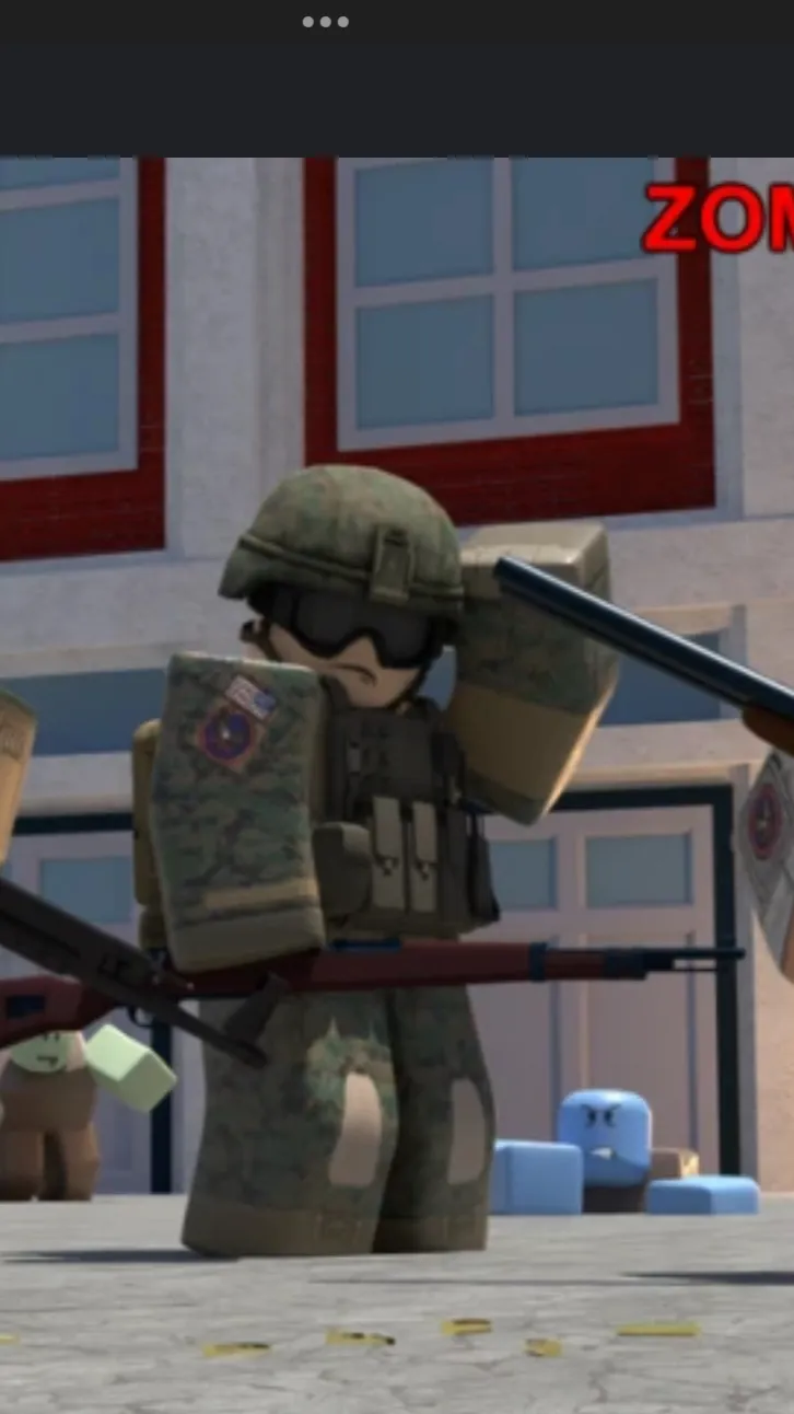 ai character: Zombie uprising background