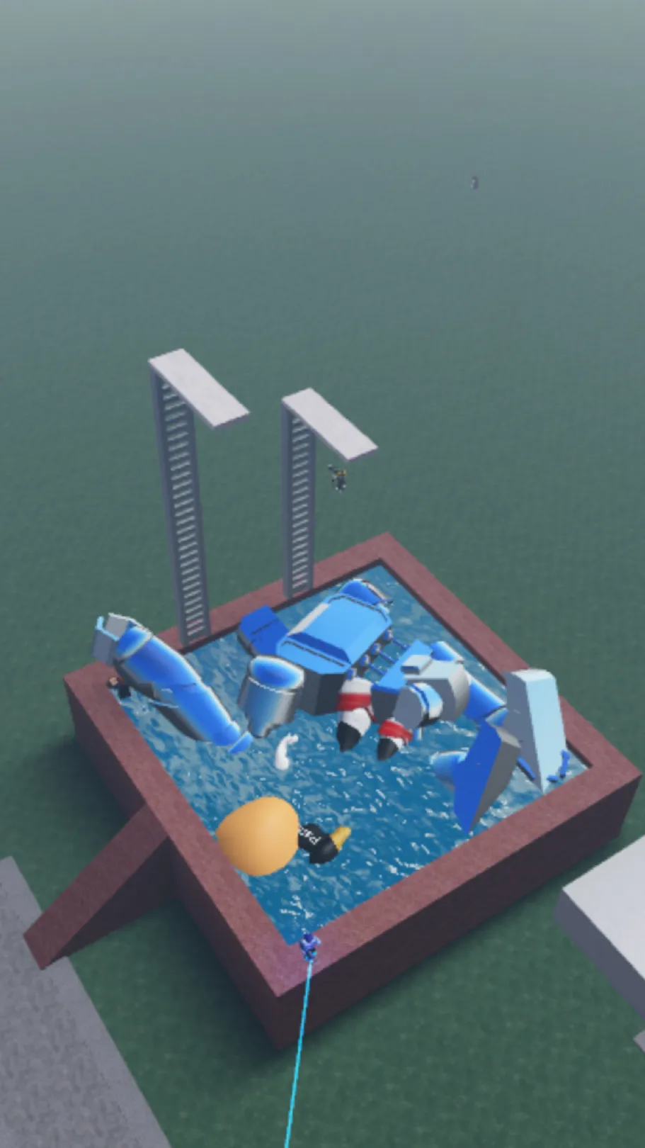 ai character: Roblox death pen background