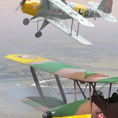 chat with ai character: 50 bi planes Vs u