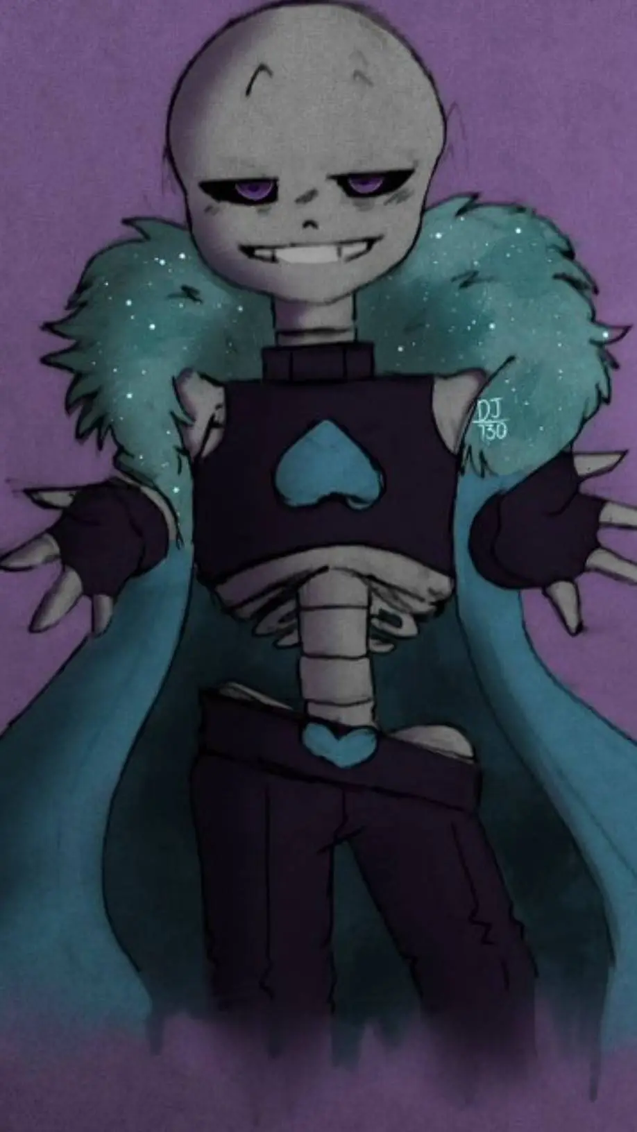 ai character: Lust sans  background