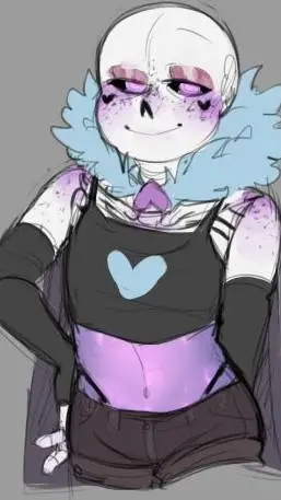 ai character: Lust sans  background