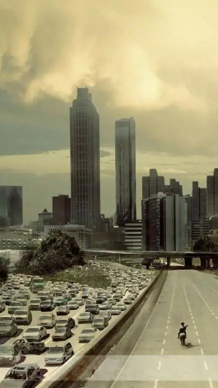 ai character: Zombie apocalypse  background