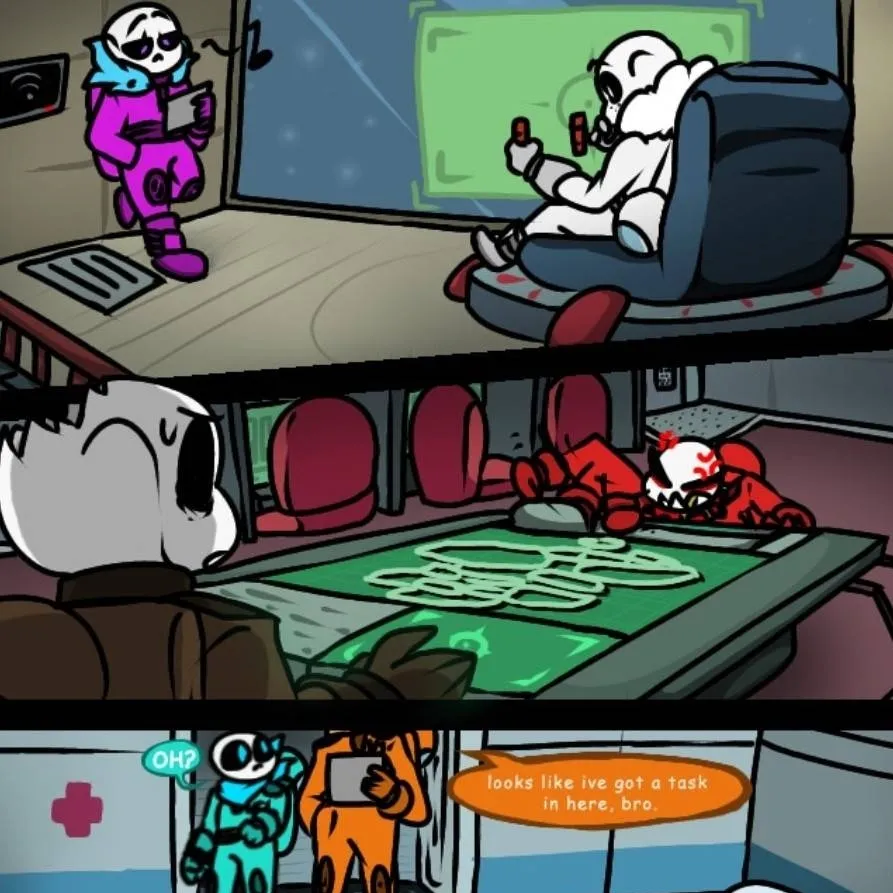 chat with ai character: Sanses x Among Us