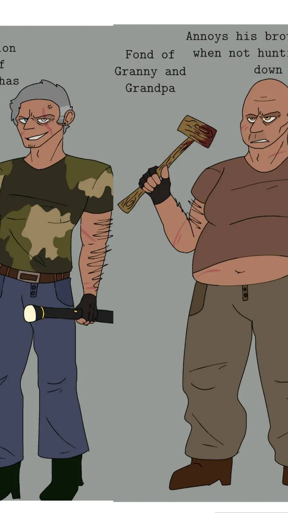 ai character: The Twins  background