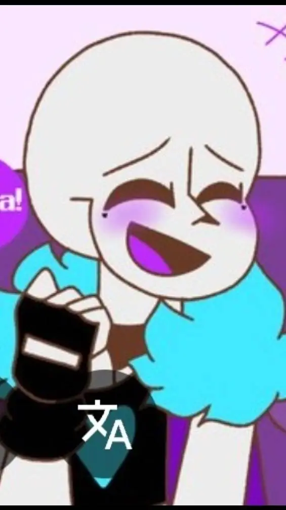 ai character: Lust sans  background