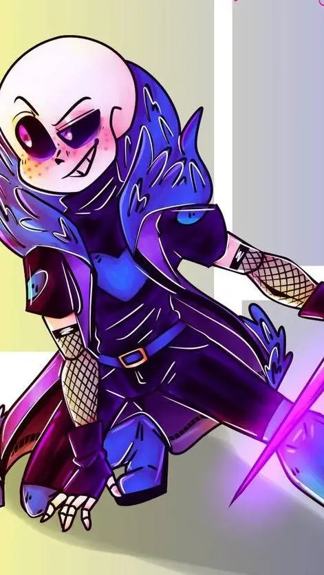 ai character: Lust sans  background