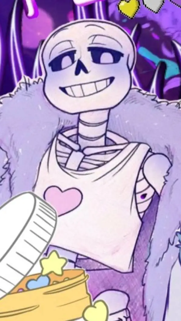 ai character: Lust sans  background
