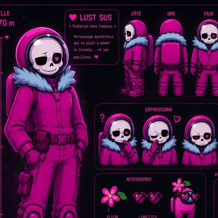 chat with ai character: Lust sans 