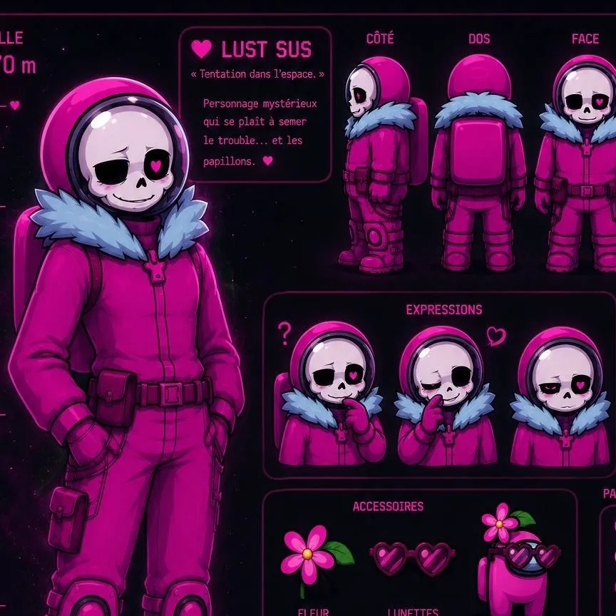 chat with ai character: Lust sans 