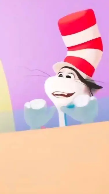 ai character: The Cat in the Hat background