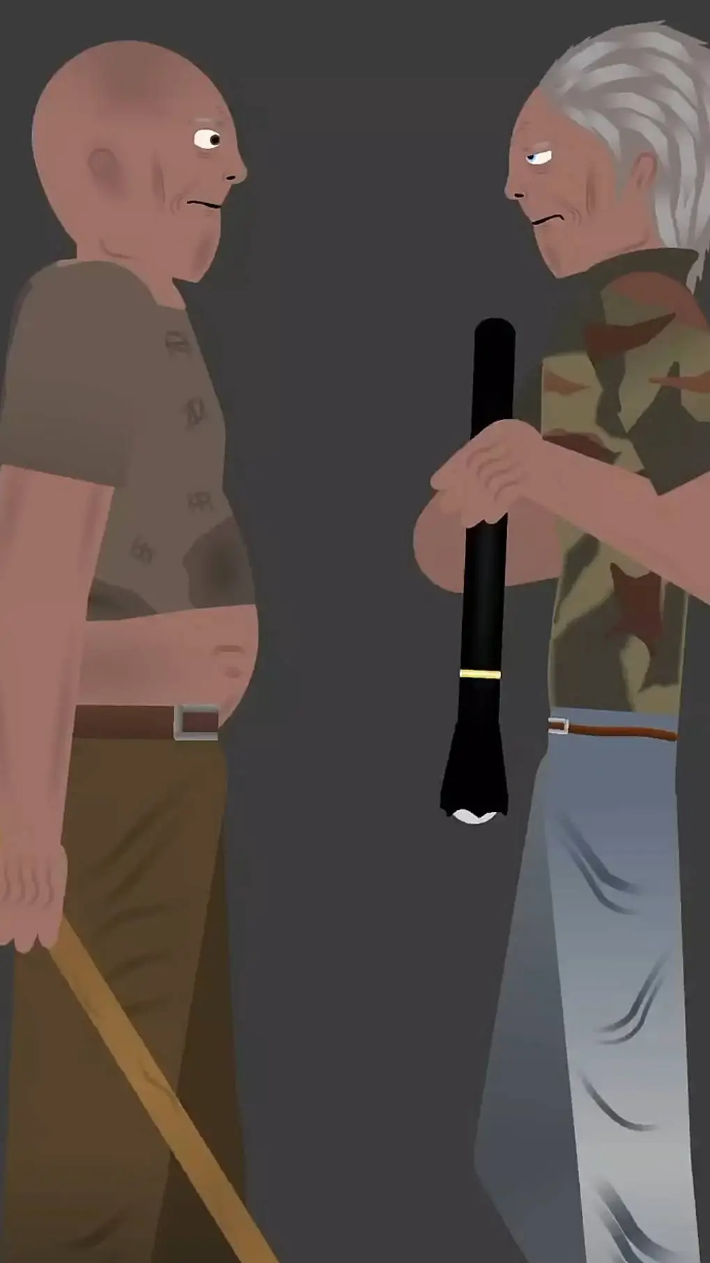 ai character: Bob and Buck  background