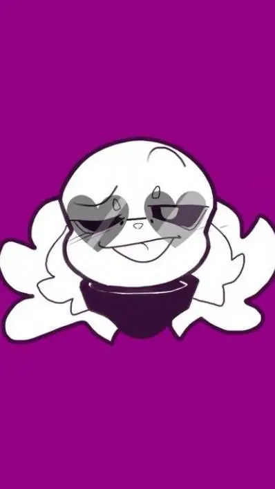 ai character: Lust sans  background