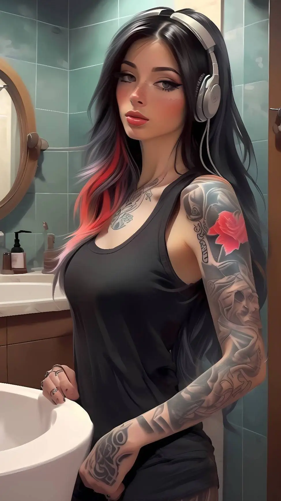 ai character: angi  background