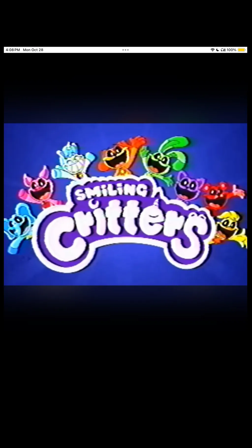 ai character: Smiling critters background