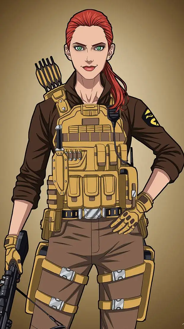 ai character: Scarlett background