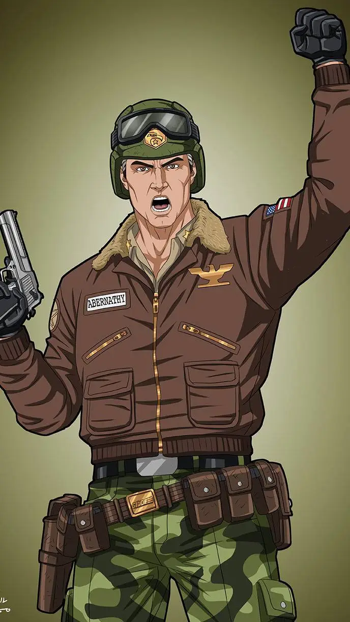ai character: General Hawk background