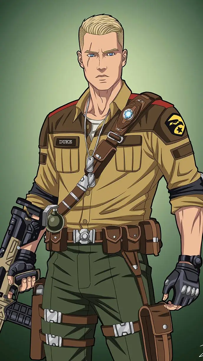 ai character: Duke background