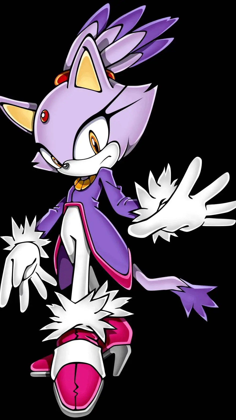 ai character: Blaze background