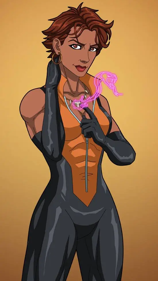 ai character: Vixen  background