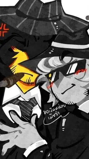 ai character: AZ and DF background