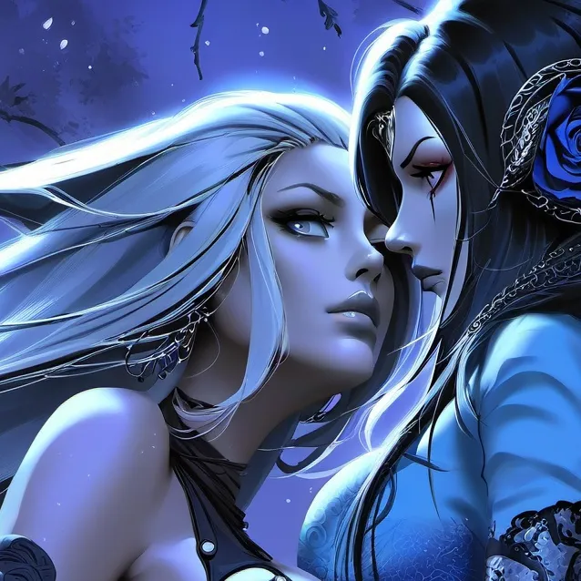 chat with ai character: kiss