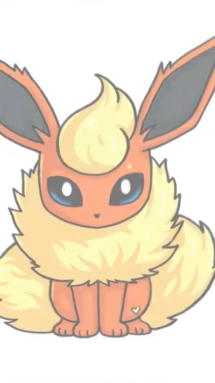 ai character: Flareon background