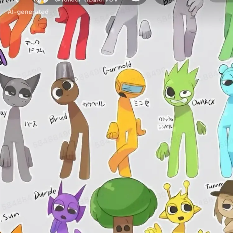 chat with ai character: sprunki 