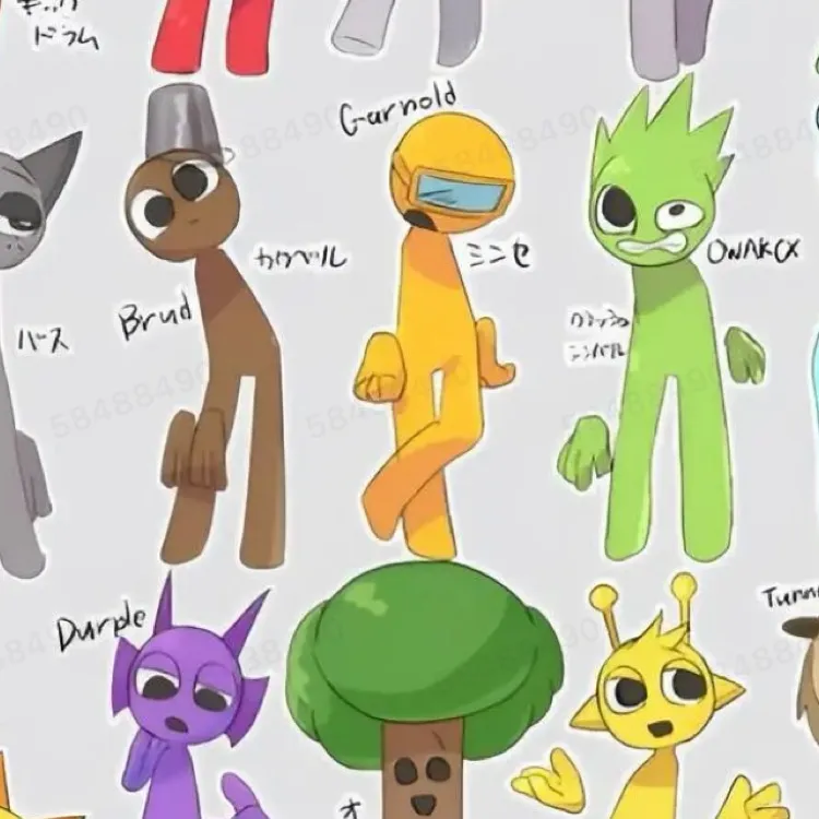 chat with ai character: sprunki young