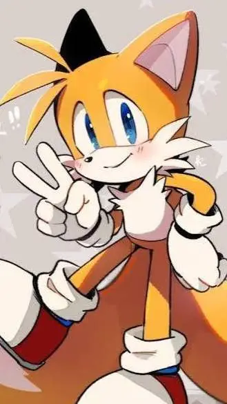 ai character: Tails :3 background