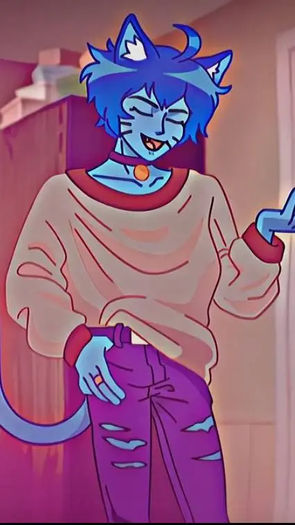 ai character: gumball  background