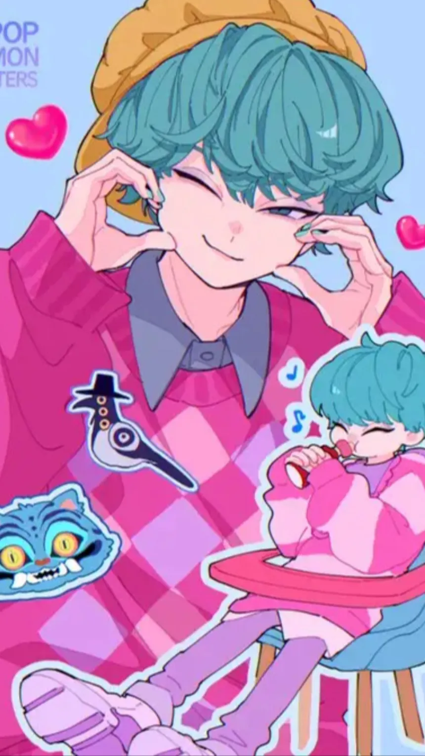 ai character: 🩵Baby saja🩵 background