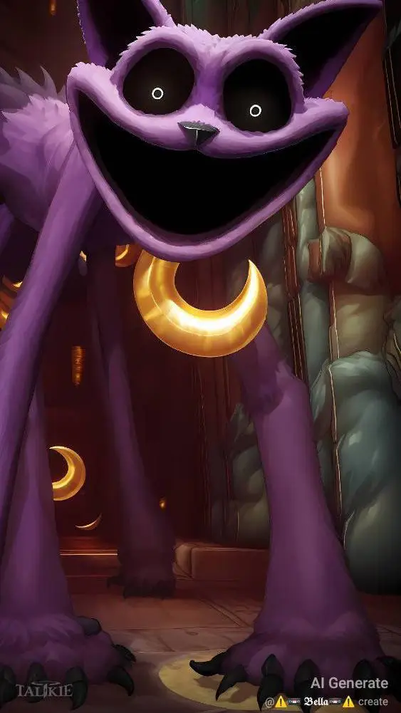 ai character: catnap background