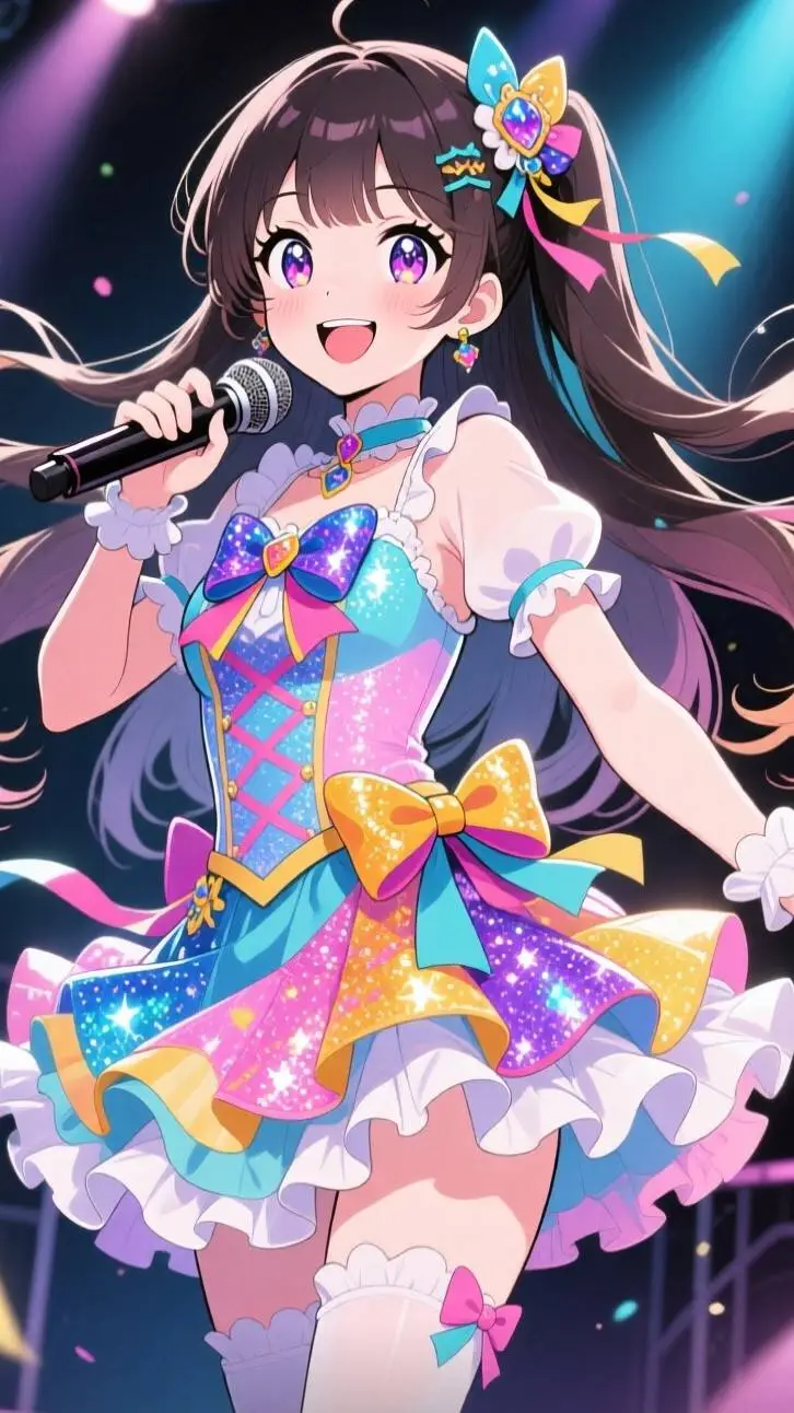 ai character: Hoshimi Akari background