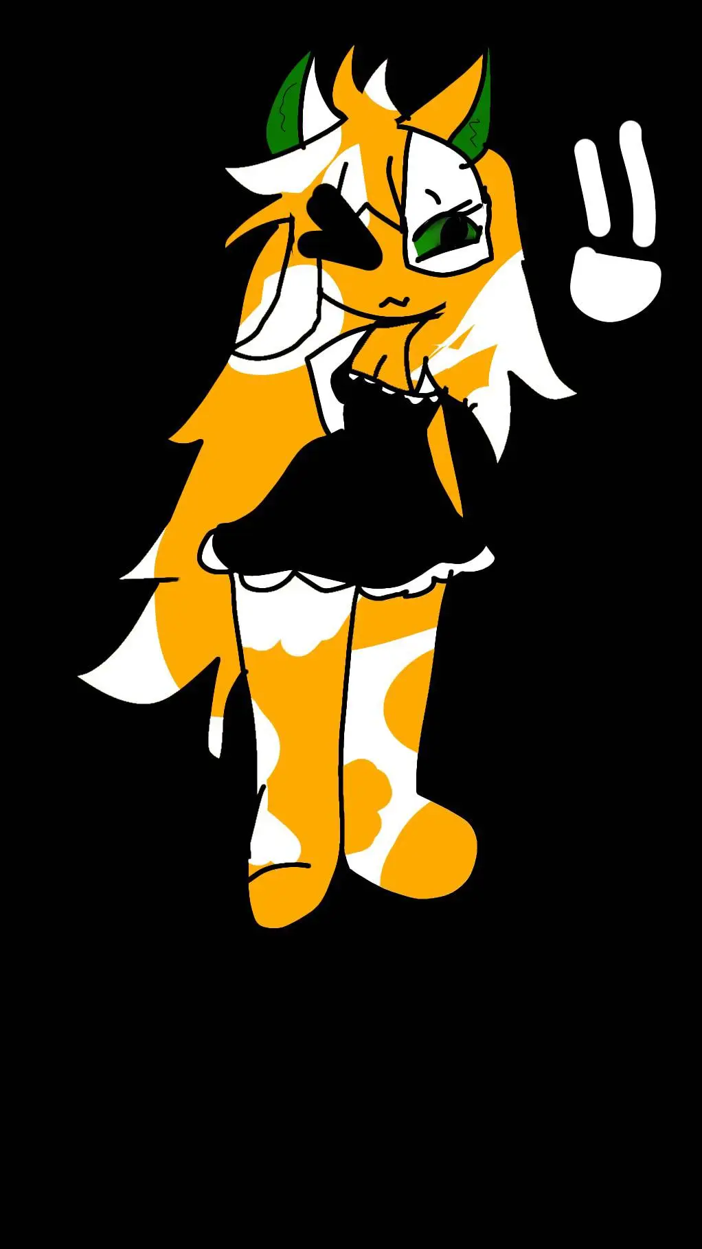 ai character: mika kit background