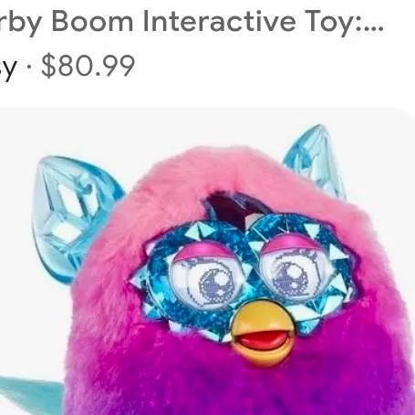 chat with ai character: Furby boom