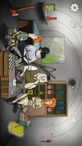 ai character: Fallout shelter  background