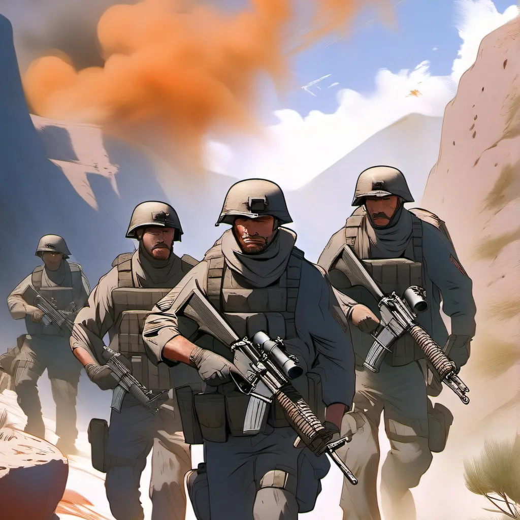 chat with ai character: Army