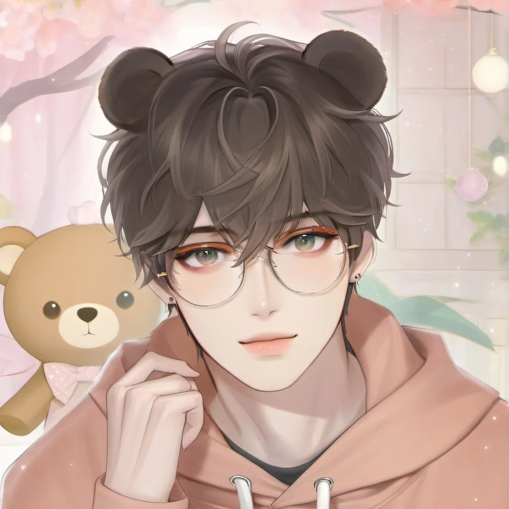 chat with ai character: hoodie bear