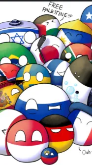 ai character: Country balls pt2 background