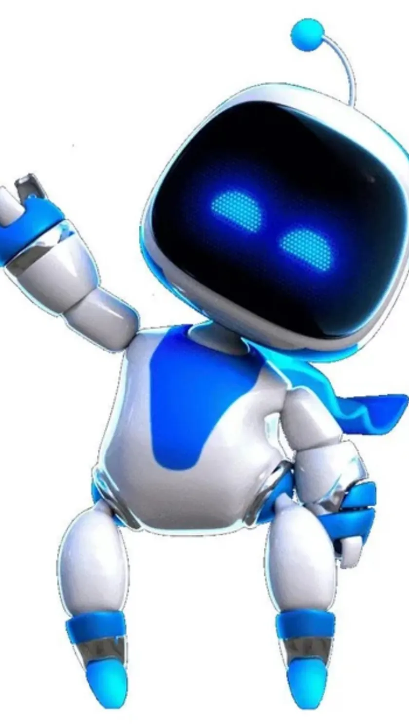 ai character: Astro bot (ps5) background