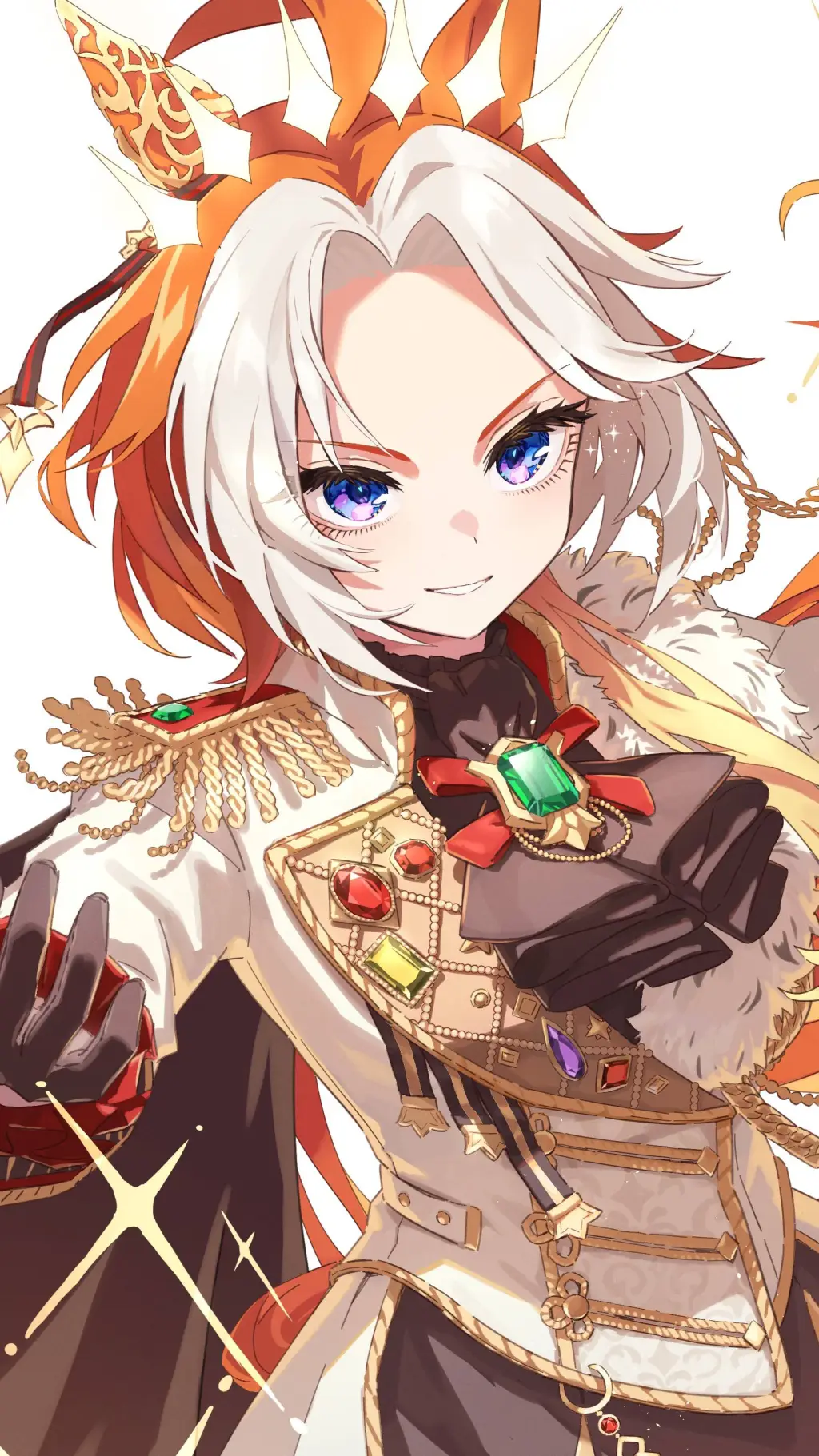 ai character: Orfevre  background