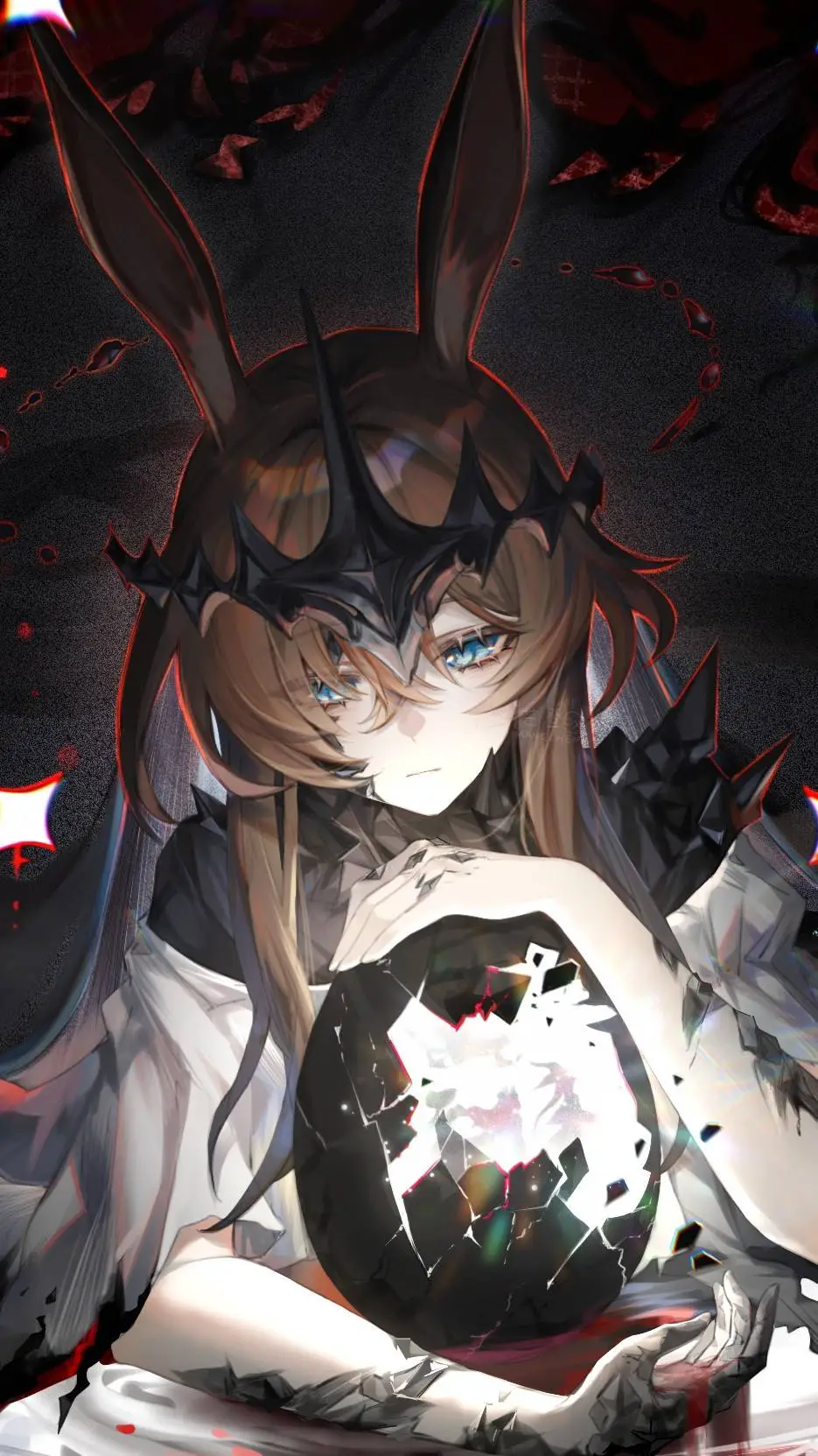 ai character: Amiya Demon King background